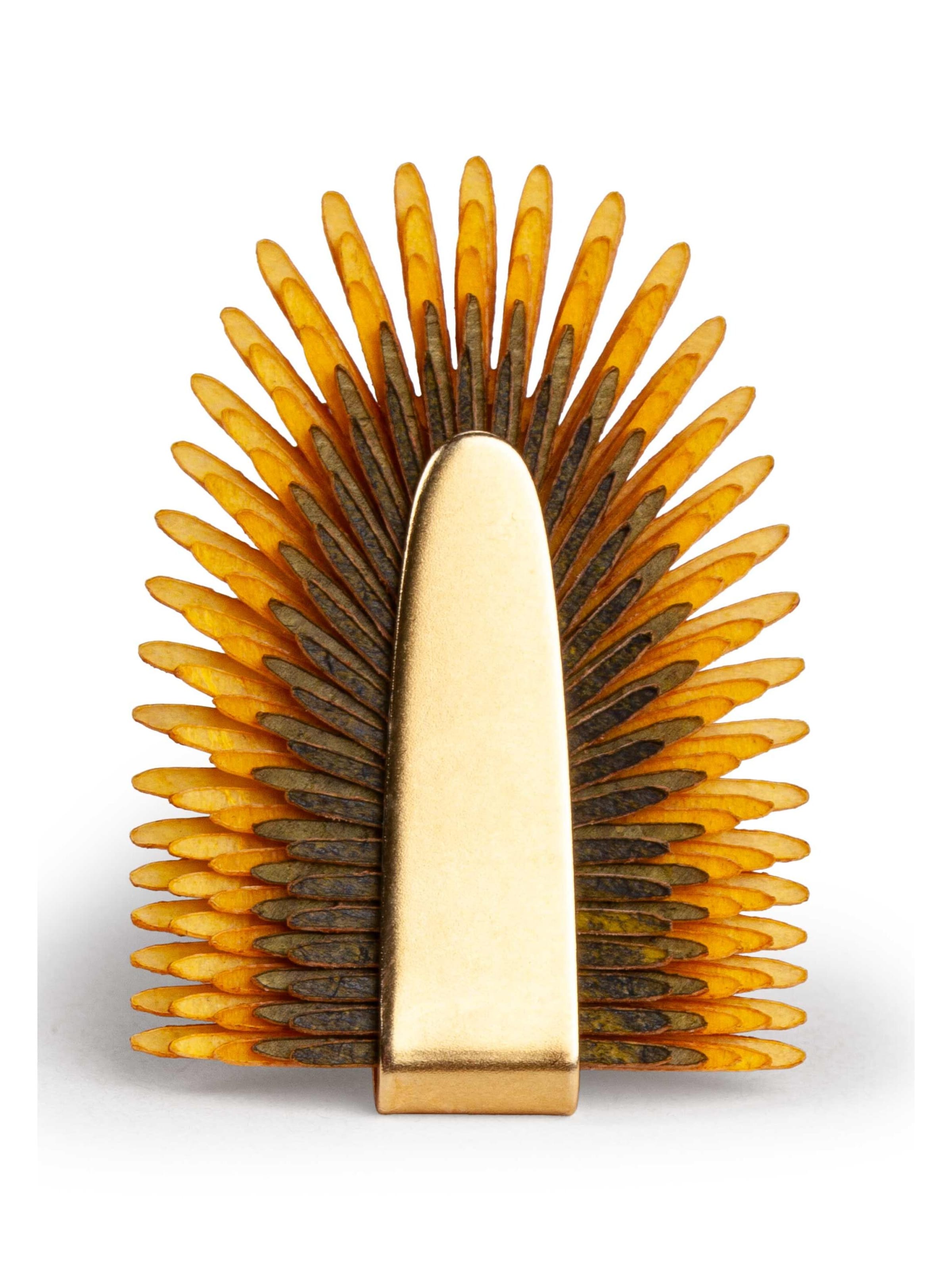 Gretchen Ring 'Pam Pem' in Gelb: Vorderseite