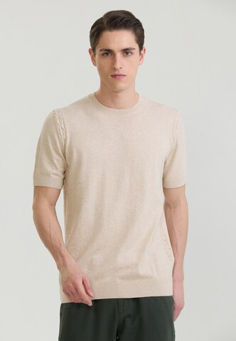 Felix Hardy T-shirt i beige: framsida