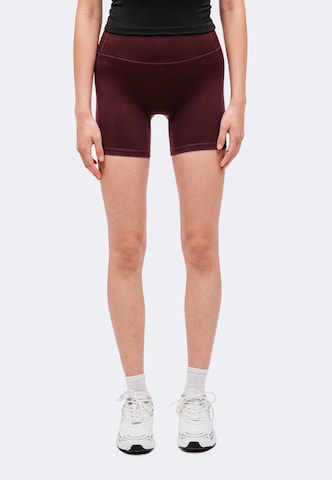 ICANIWILL - Skinny Pantalón deportivo en rojo: frente