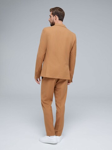 ABOUT YOU x Kevin Trapp Regular Pants 'Falk' in Brown