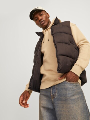 JACK & JONES Vest 'JJMOON' in Brown