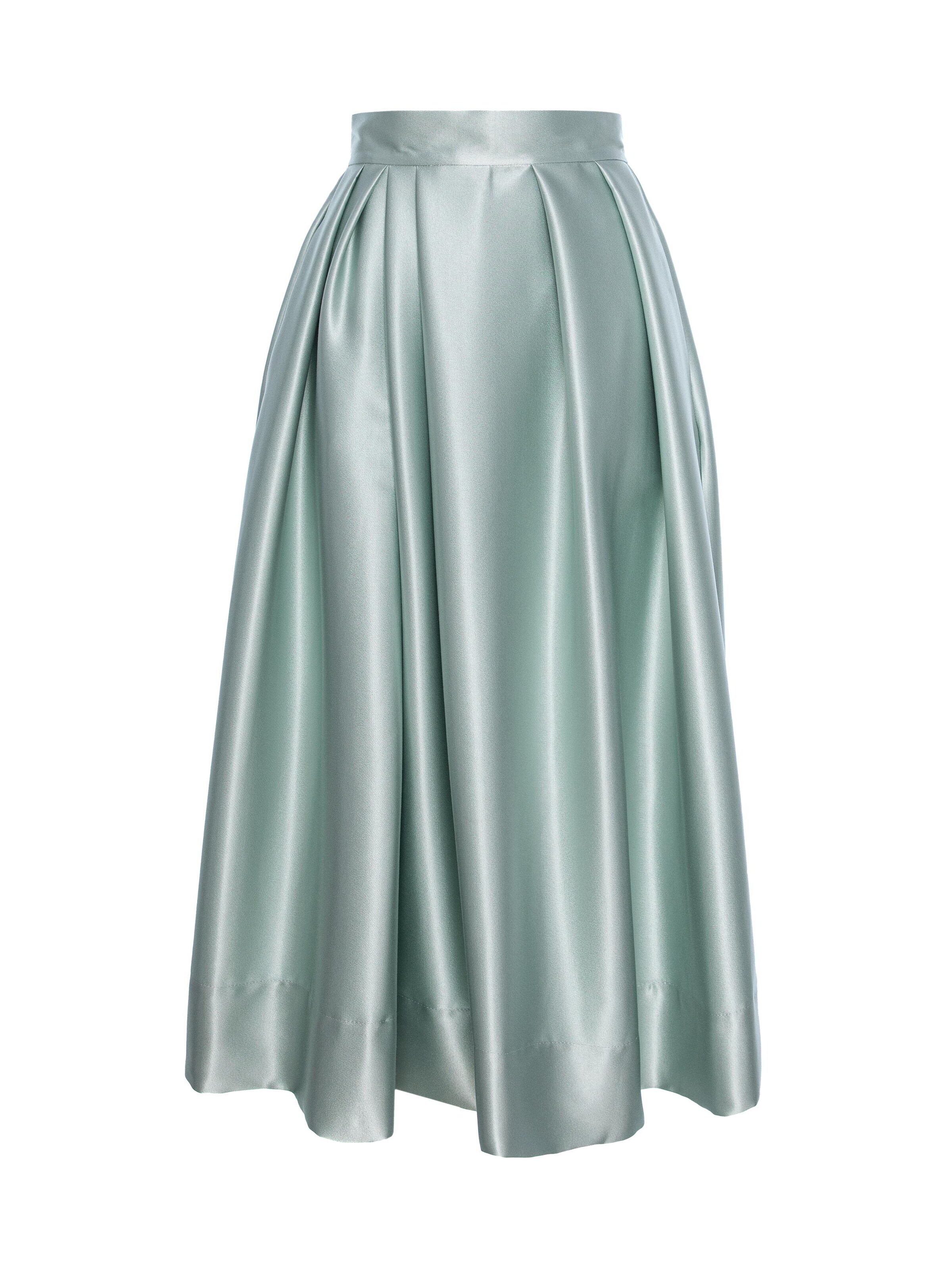 acob a porter Skirt in Blue: front
