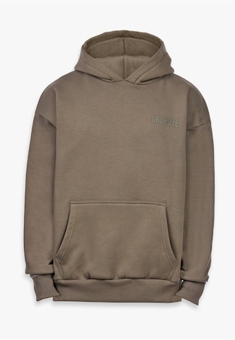 Felpa di Dropsize in verde: frontale