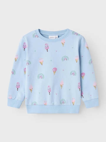 NAME IT Sweatshirt in Blauw: voorkant