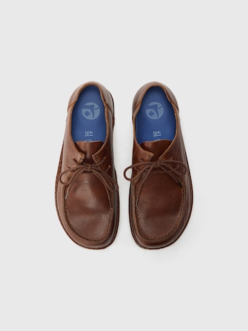 BIRKENSTOCK Μοκασίνι 'Utti Lace LENA' σε καφέ