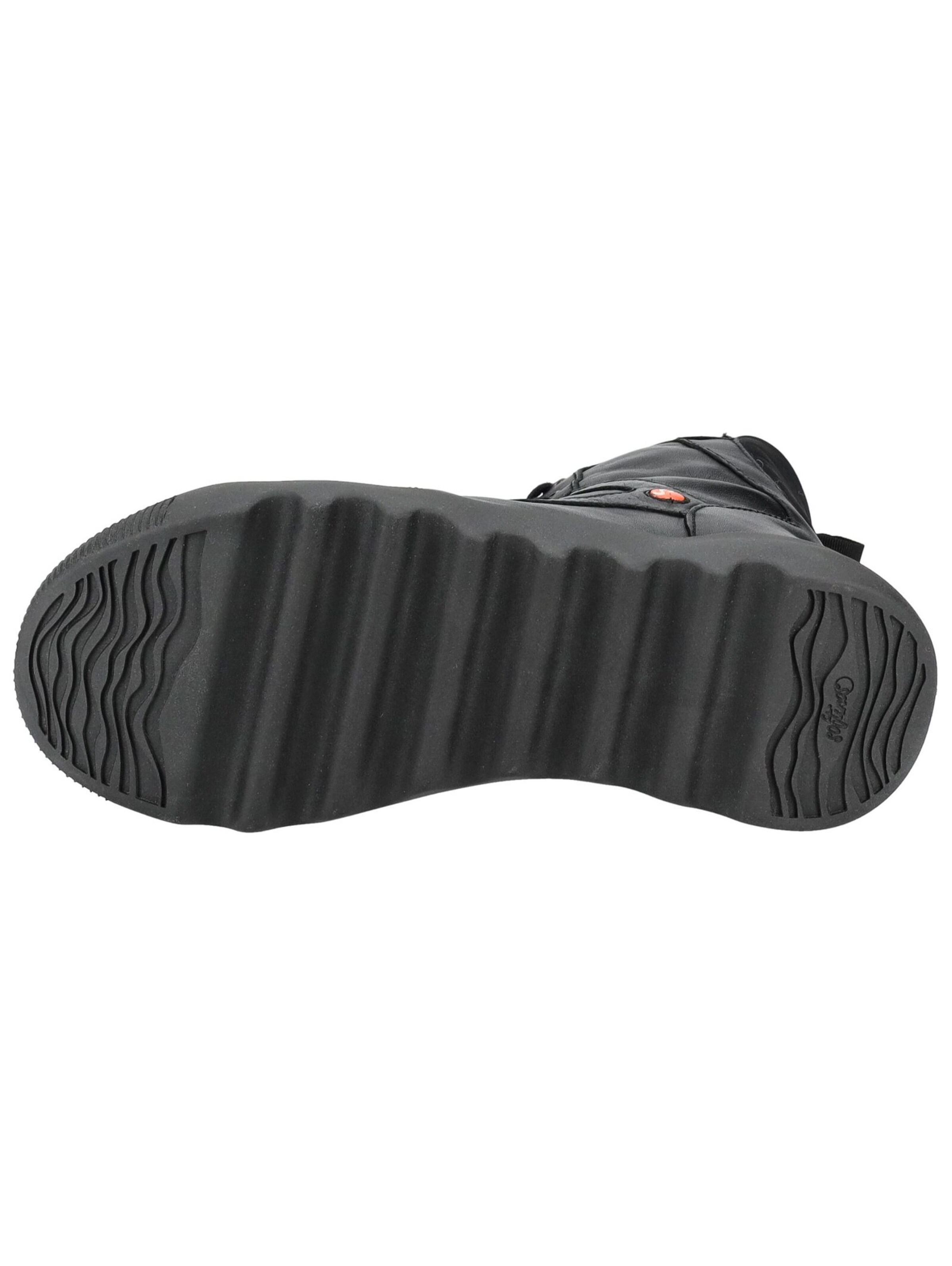 Bottines à lacets Softinos en noir