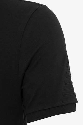 DENIM CULTURE Skjorte 'Theron' i svart