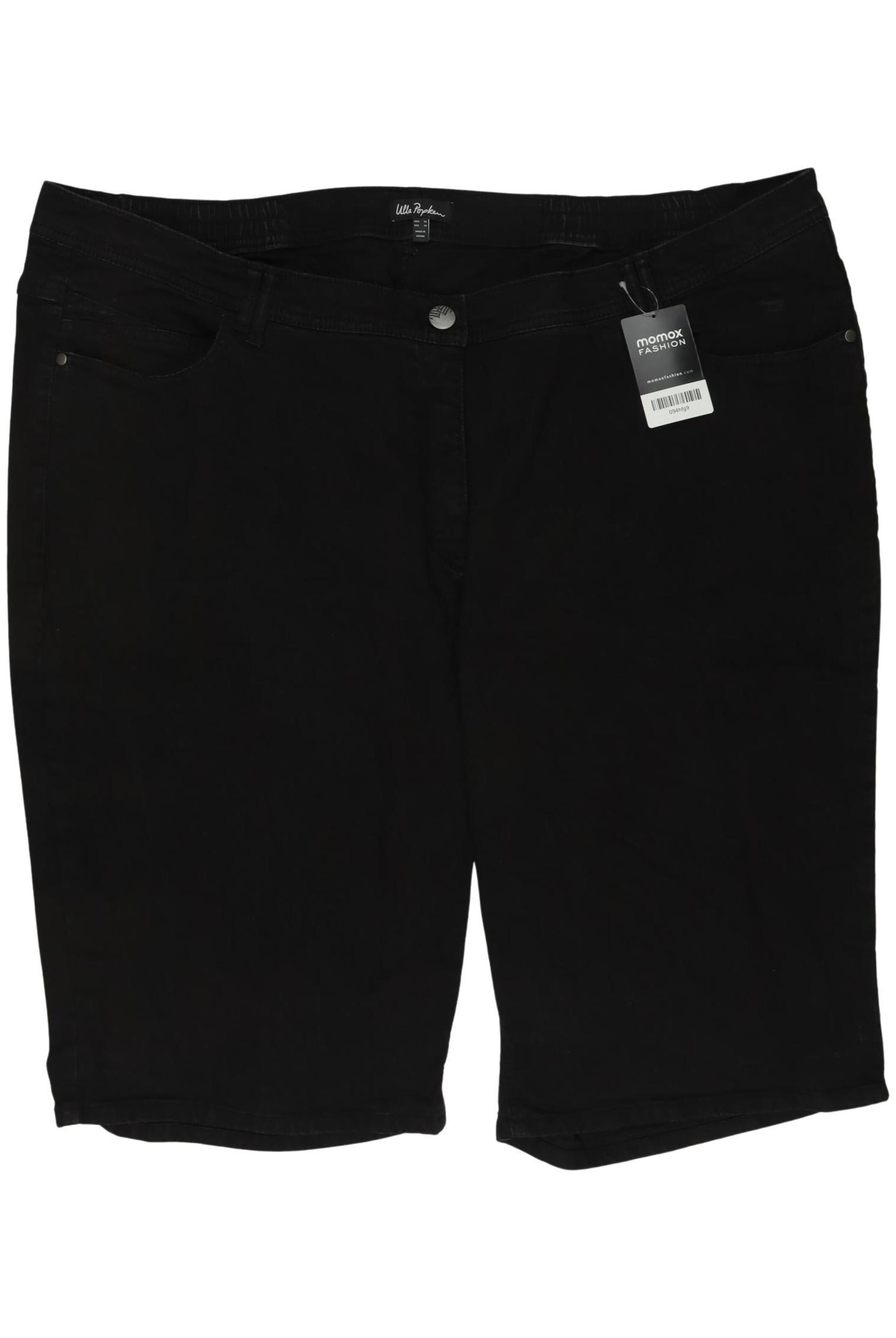 Ulla Popken Shorts in 8XL in Black: front