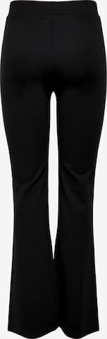 Bootcut Pantaloni 'Pretty' de la JDY pe negru