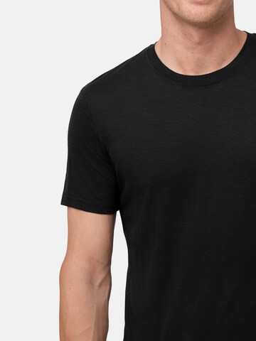DANISH ENDURANCE T-Shirt '100% Merino' in Schwarz