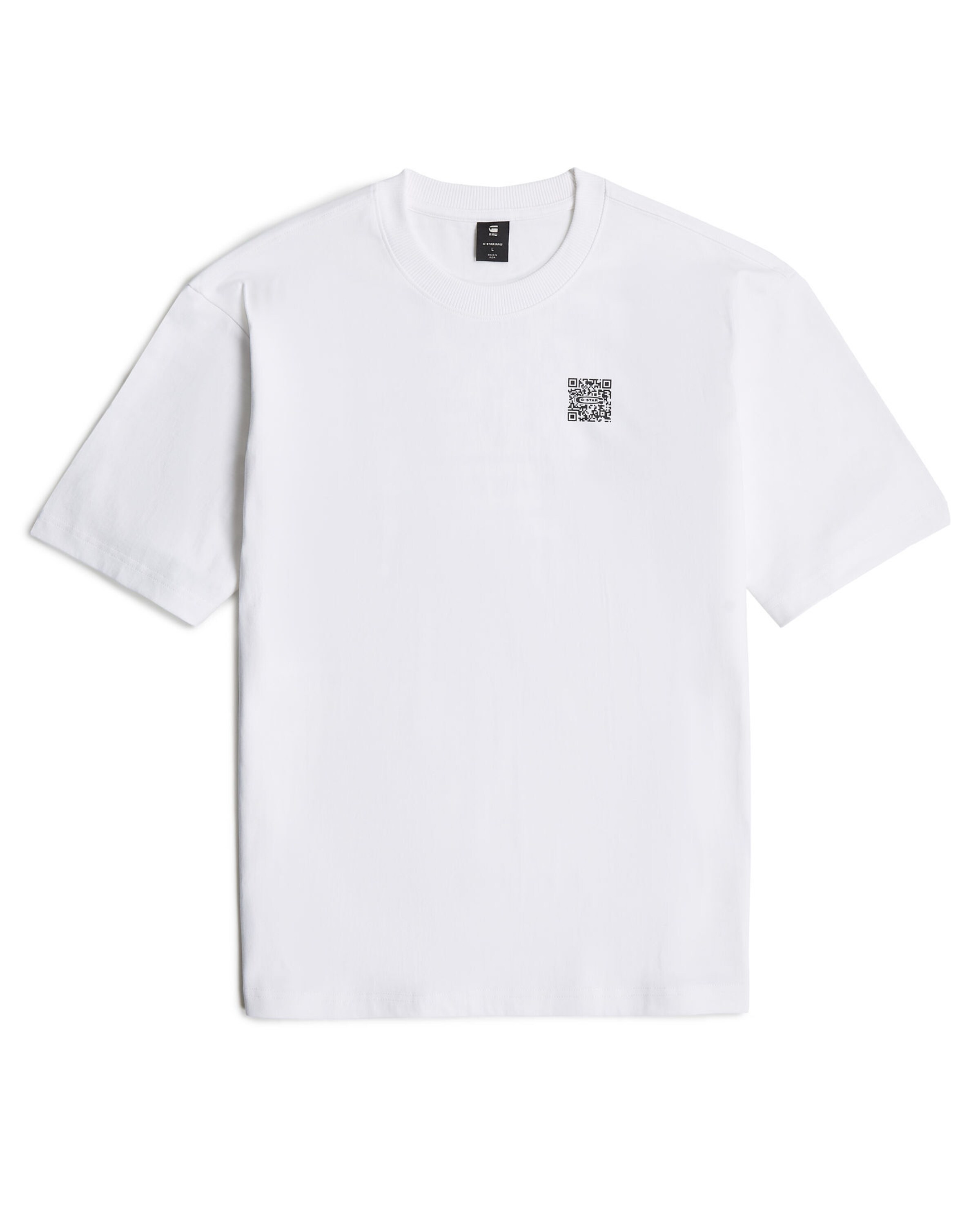 G-STAR Shirt 'Boxy' in White: front