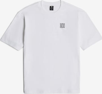G-STAR Shirt 'Boxy' in White: front