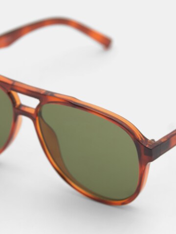 Lunettes de soleil Pull&Bear en marron