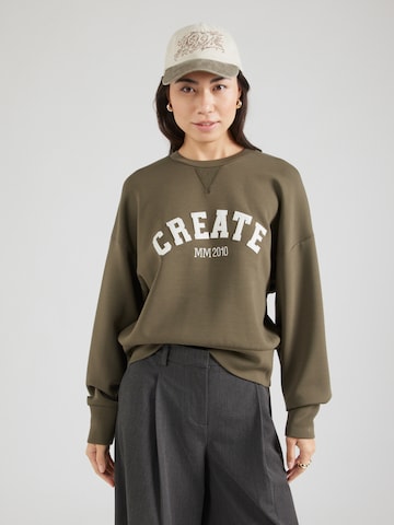 MOS MOSH - Sudadera 'MMCelli' en verde: frente