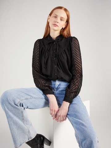 JDY Blouse 'GRETHA' in Black: front