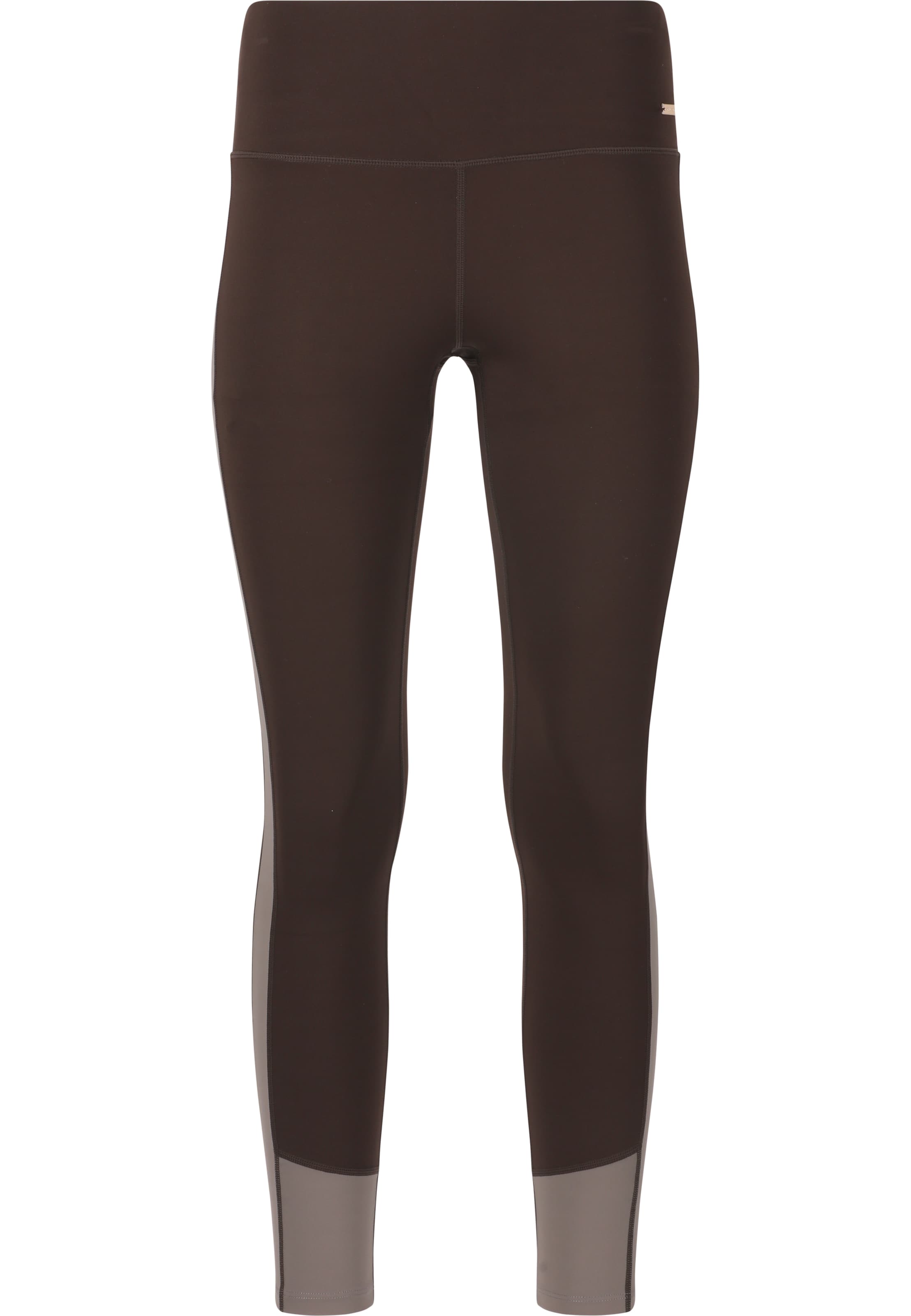 Athlecia Skinny Sports trousers 'Aspasia' in Brown: front
