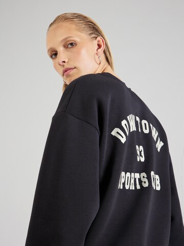 Gina Tricot Sweatshirt 'Riley' in Zwart