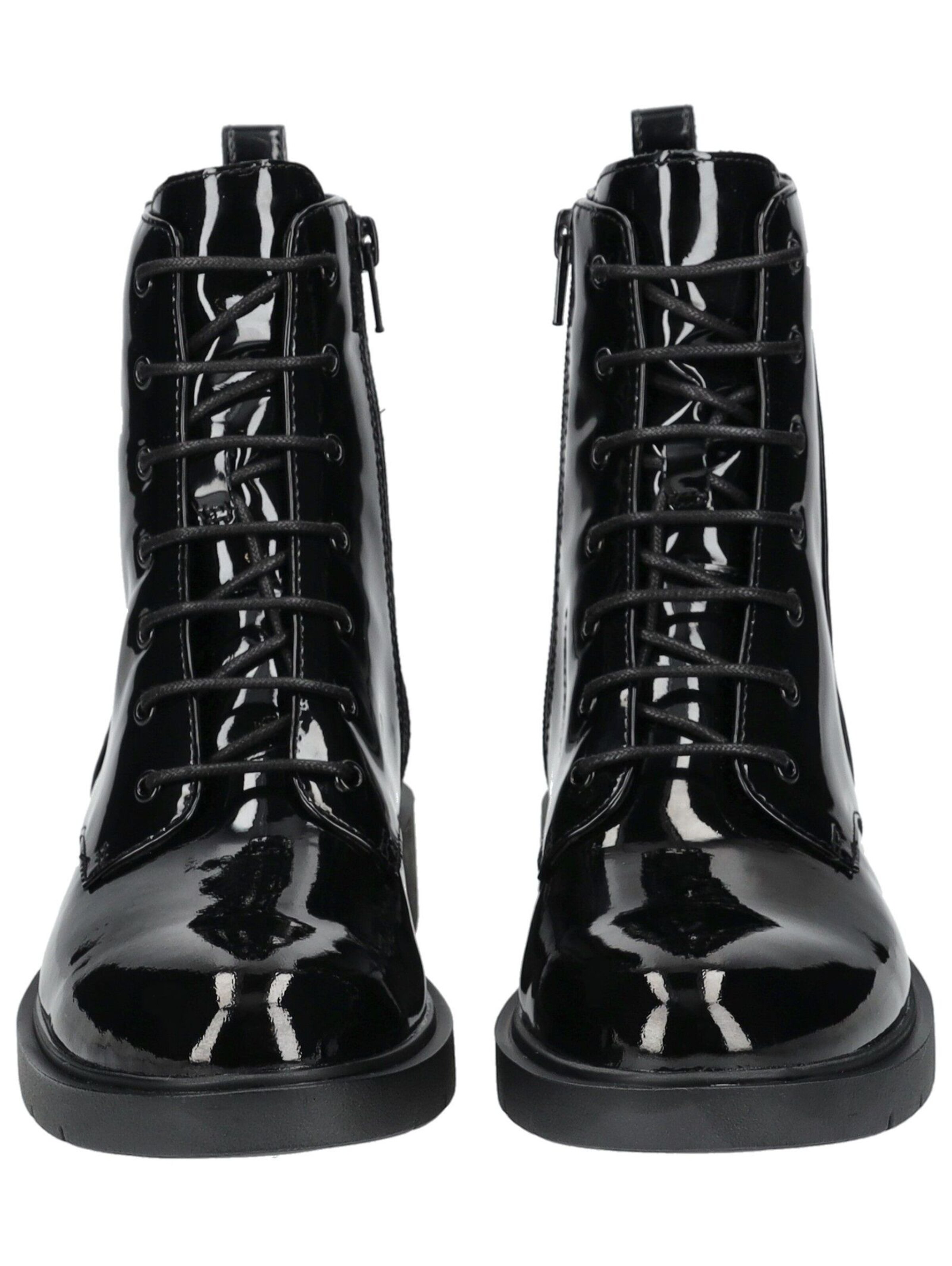 GEOX Lace-up bootie in Black