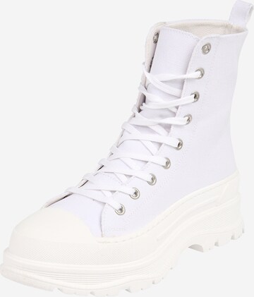 ABOUT YOU High-top trainers 'Svenja' in White: front