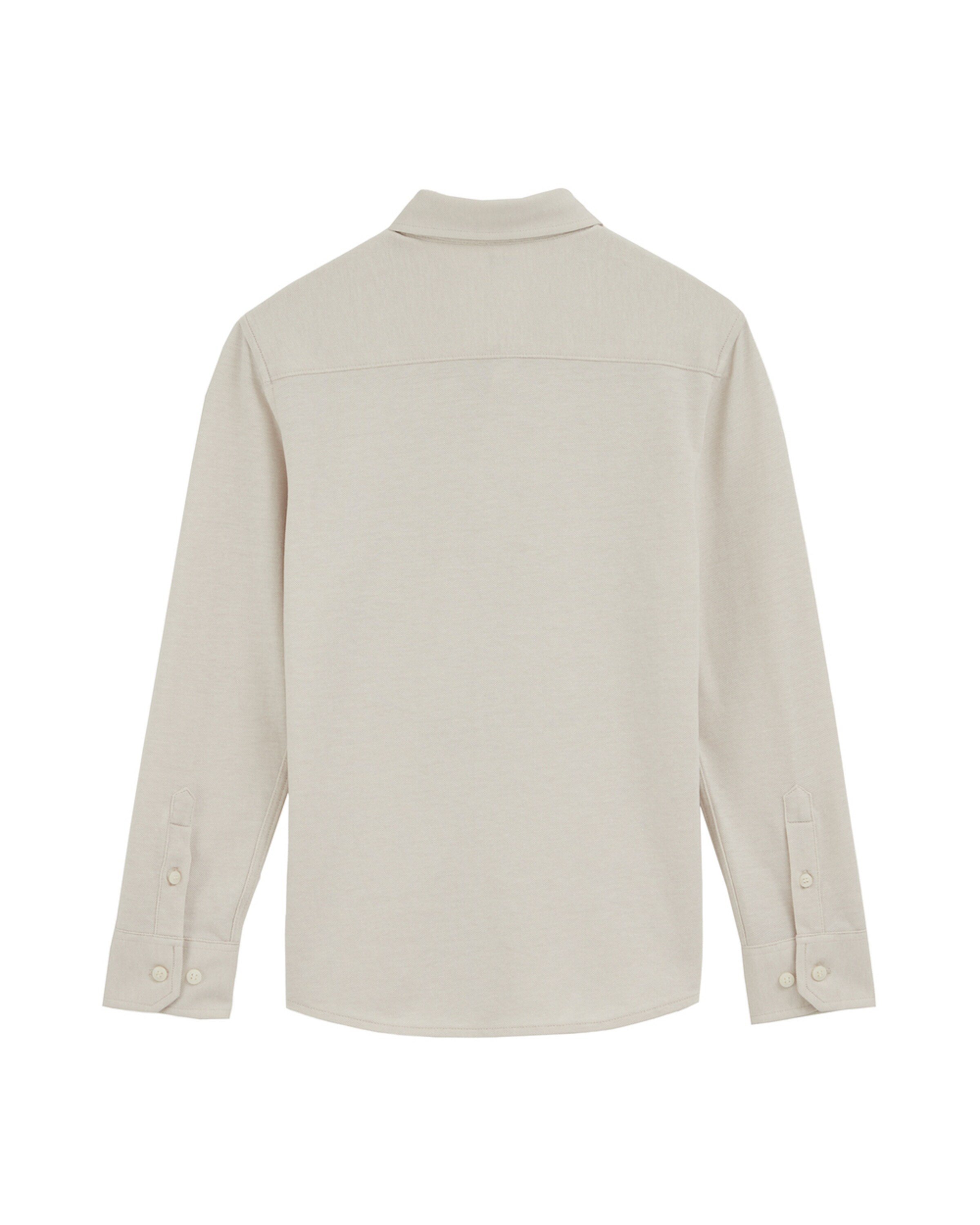 WE Fashion Rovný strih Košeľa - Béžová