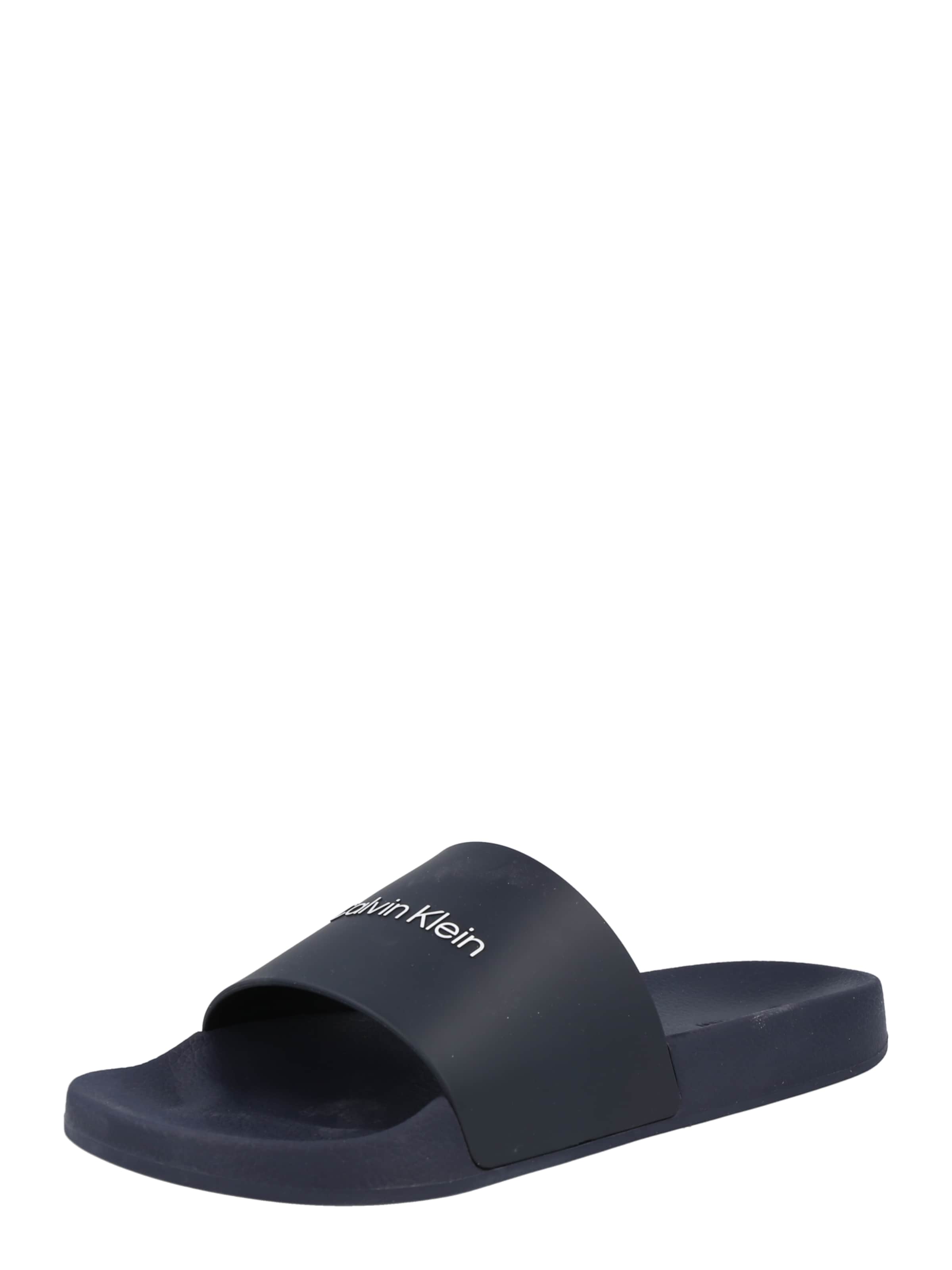 Calvin Klein Pantolette in Blau: Vorderseite