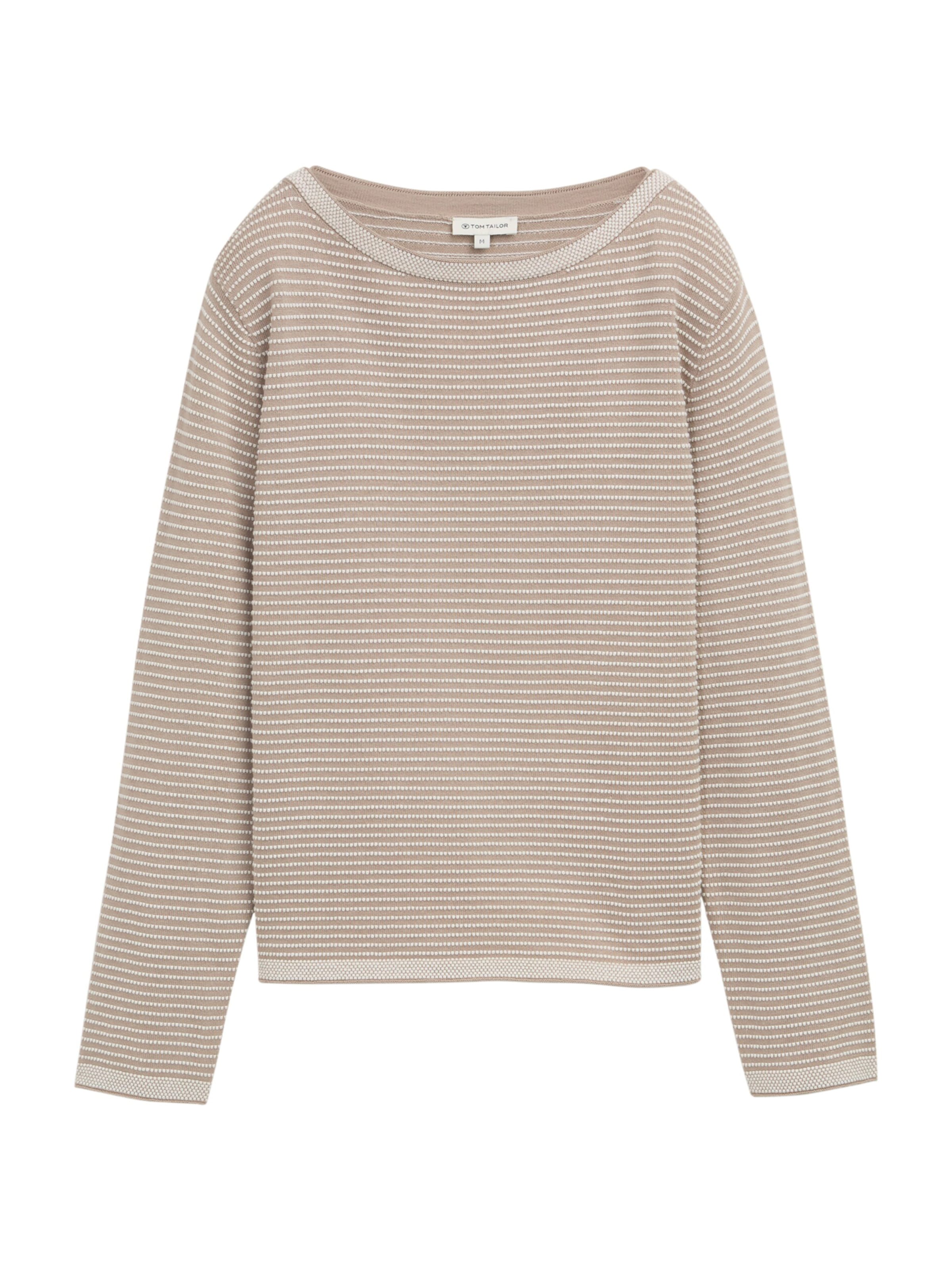 TOM TAILOR Pullover in Grau: Vorderseite