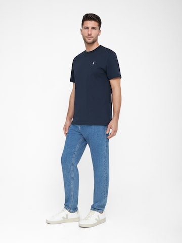 NIKIN T-Shirt 'Tree' (GOTS) in Blau