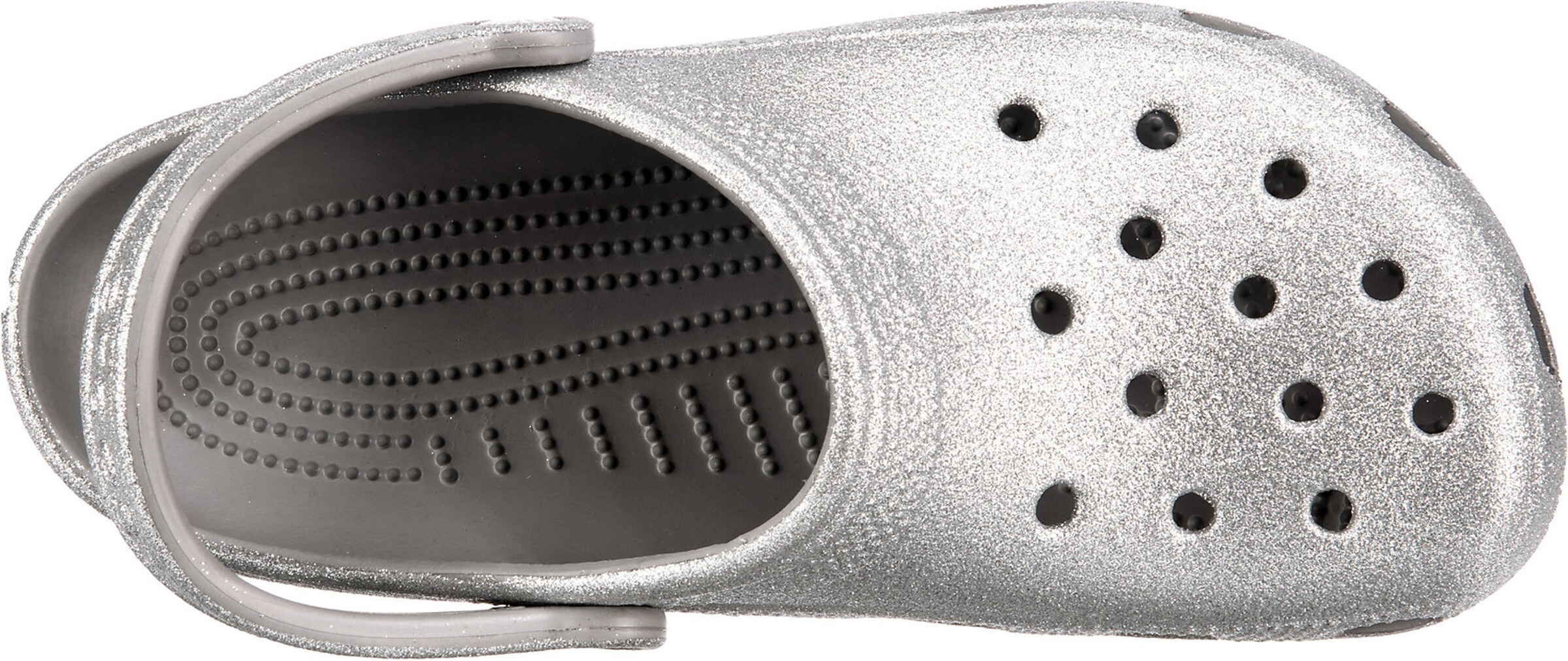 Clogs 'Classic' di Crocs in argento