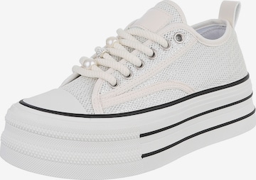 Ital-Design Sneaker in Beige: Vorderseite