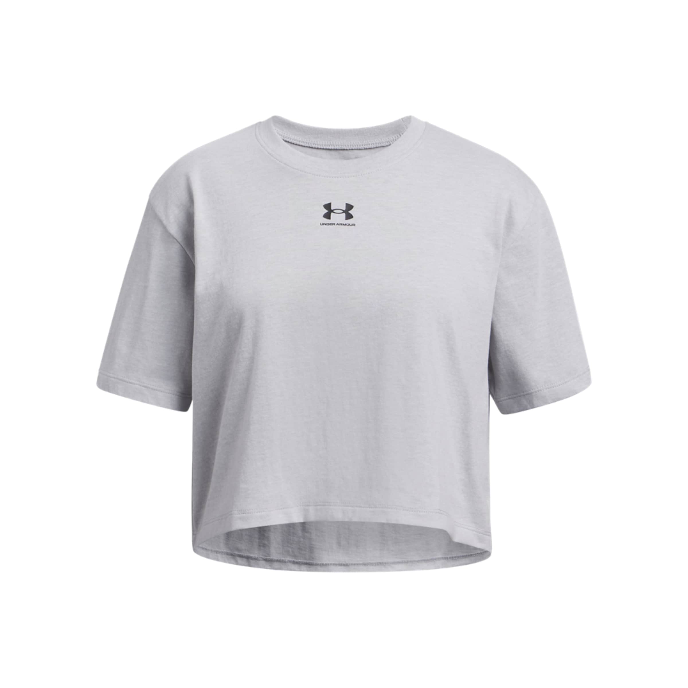 UNDER ARMOUR Performance Shirt 'Rival' in Grey: front