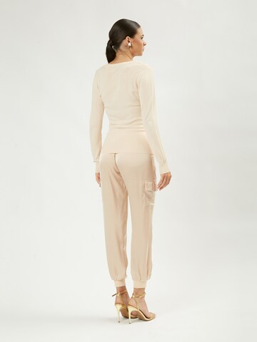 Pull-over Influencer en beige