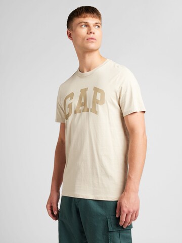 T-Shirt 'EVERYDAY' GAP en beige : devant