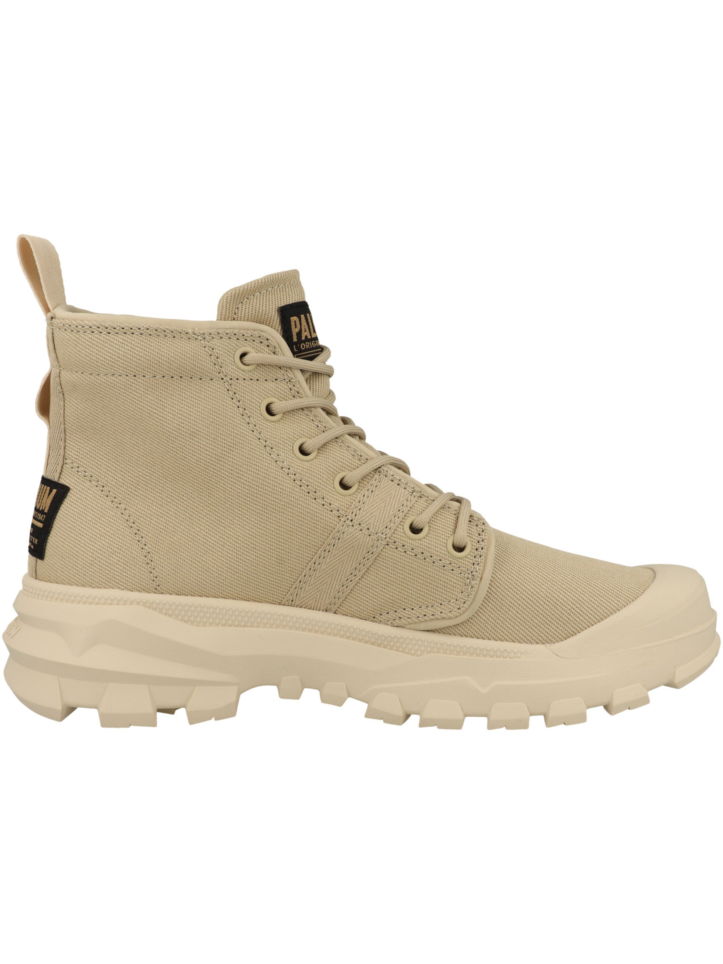 Boots stringati 'Pallarider Legacy' di Palladium in beige