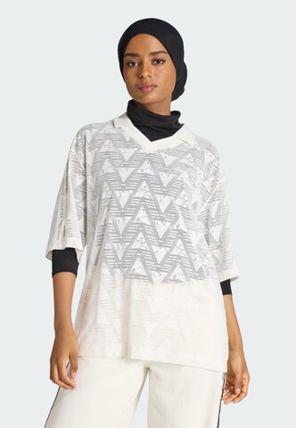 ADIDAS ORIGINALS Oversized shirt in Wit: voorkant
