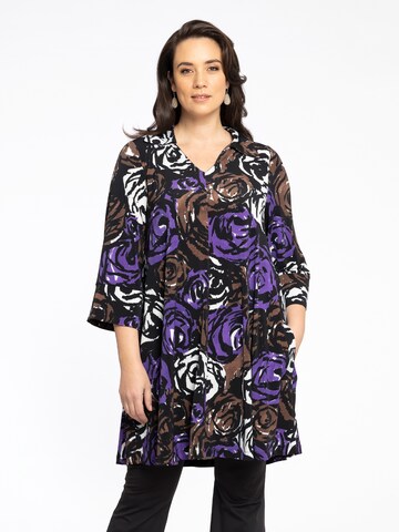 Yoek Tunic in Mixed colors: front