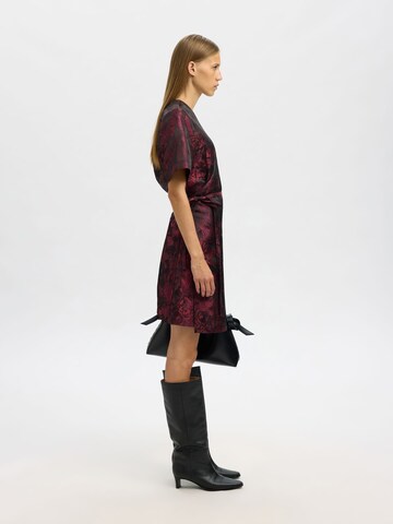 SELECTED Kjole i blandingsfarvet