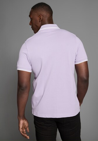 DELMAO Poloshirt in Lila