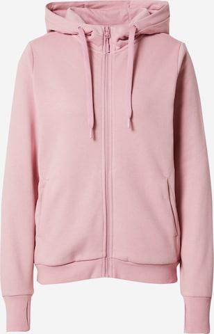 Veste de survêtement 4F en rose : devant