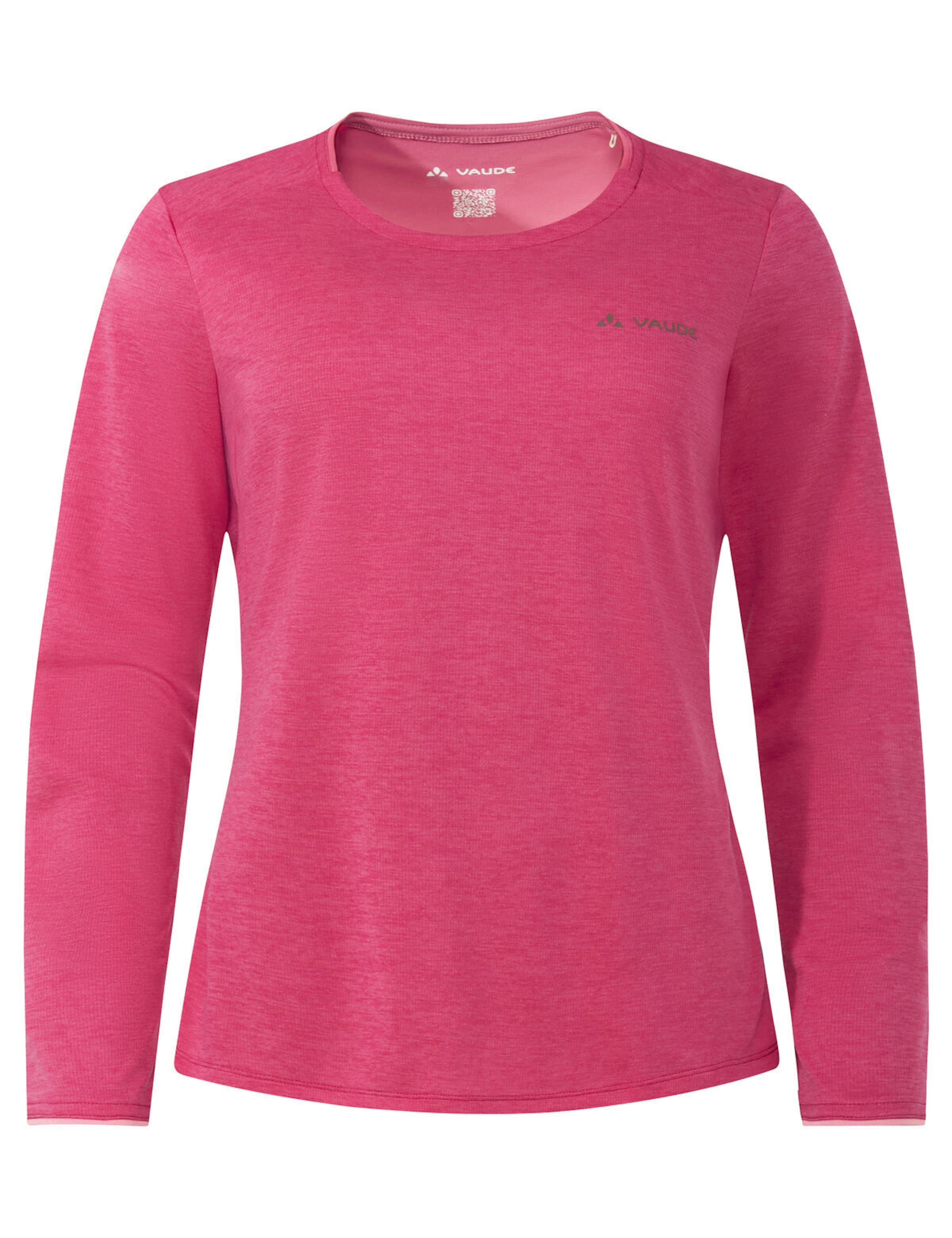VAUDE Funktionsshirt 'Essential' in Pink: Vorderseite