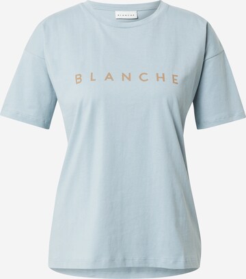 Blanche - Camiseta en azul: frente