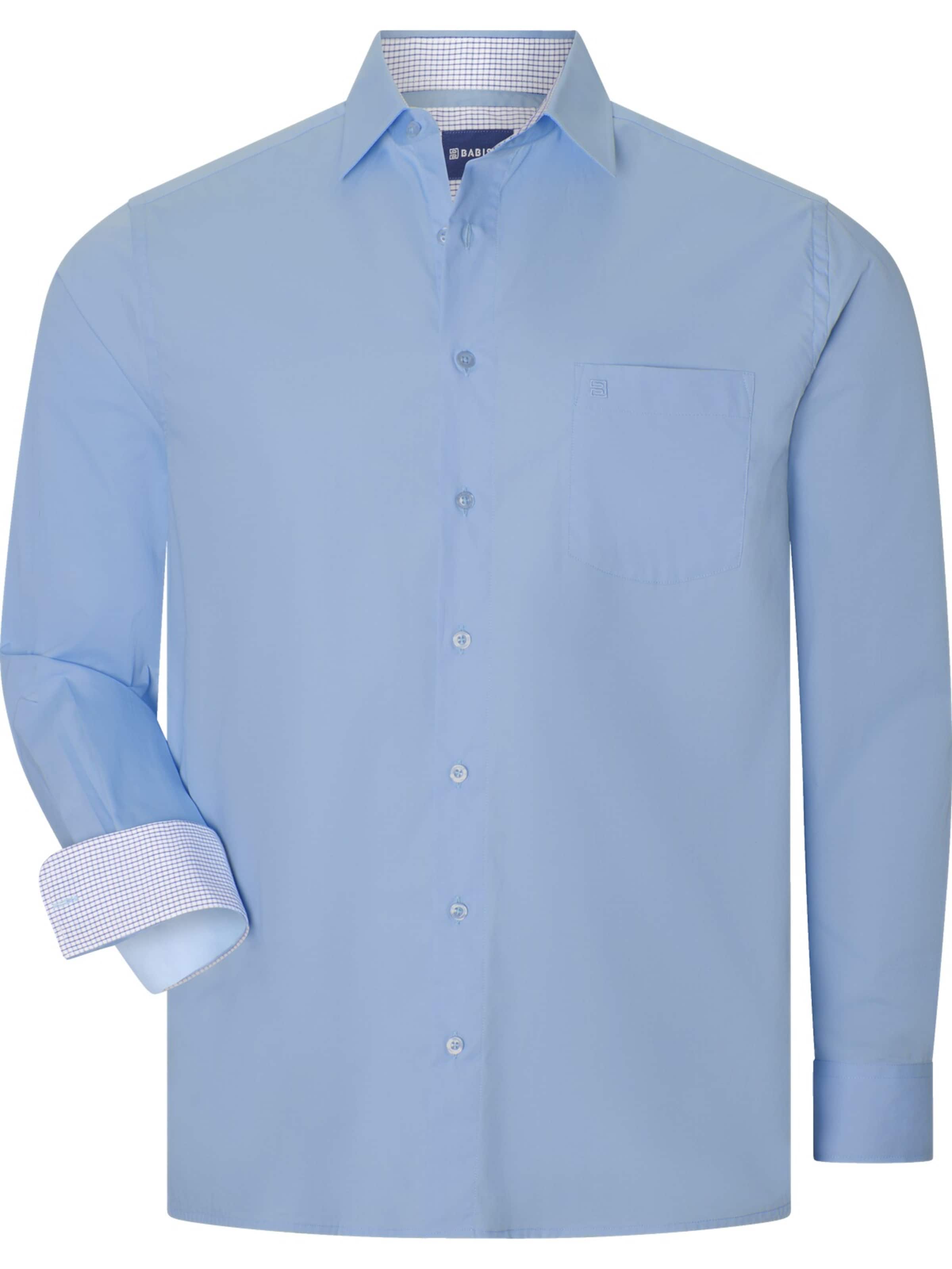 BABISTA Button Up Shirt 'Jornan' in Blue: front