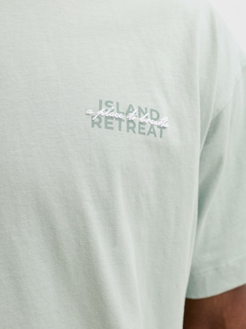 JACK & JONES Μπλουζάκι 'JCOETERNA' σε πράσινο
