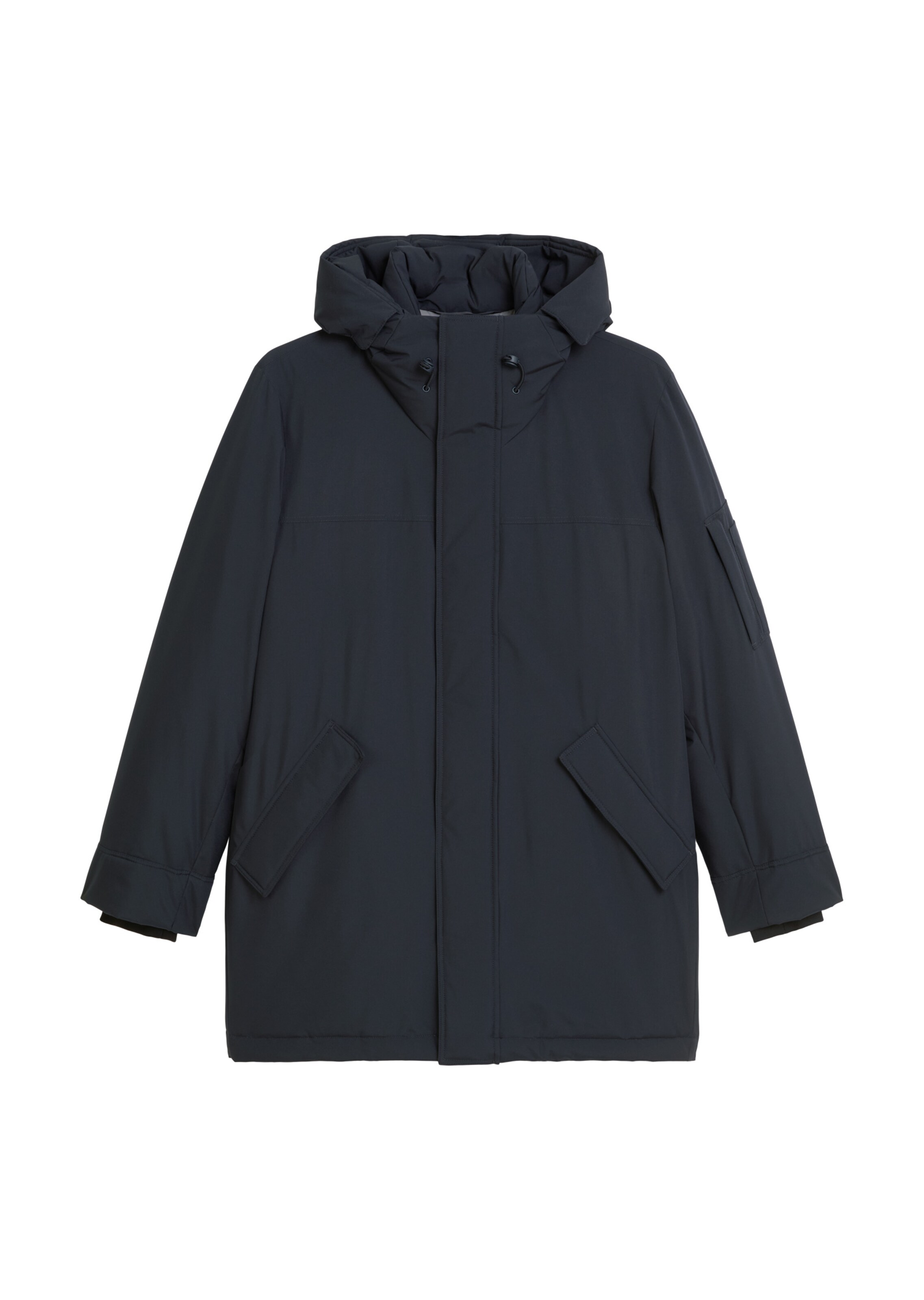 Marc O'Polo Winterparka in Blauw: voorkant