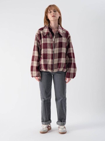 MND Between-season jacket 'Wine Quadrus' in Mixed colours