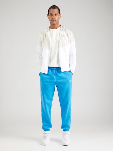 Nike Sportswear Tapered Nadrág 'CLUB' - kék