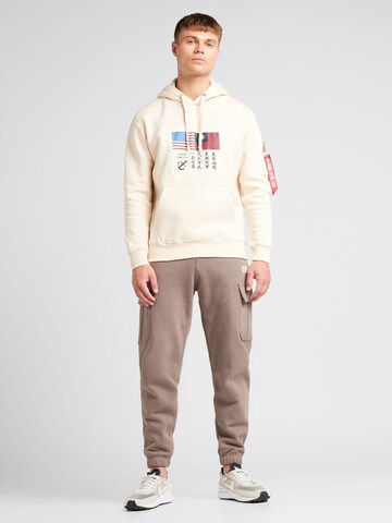 ALPHA INDUSTRIES Конический (Tapered) Брюки-карго в Коричневый
