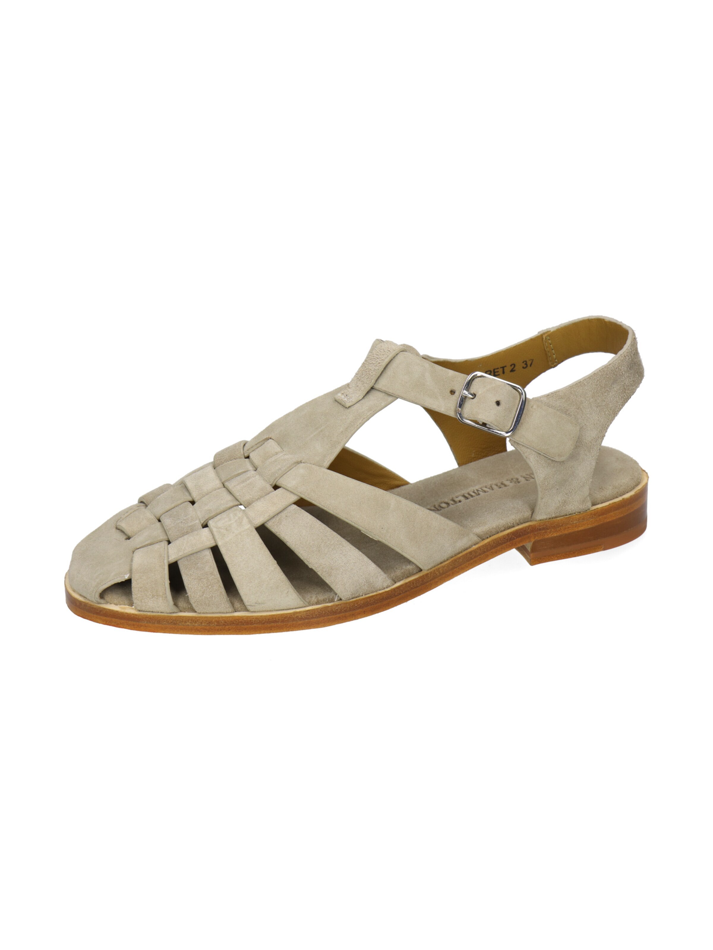 MELVIN & HAMILTON Sandals 'Margaret 2' in Beige: front