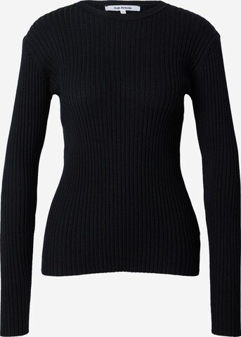 Soft Rebels Sweater 'Noa' in Black: front