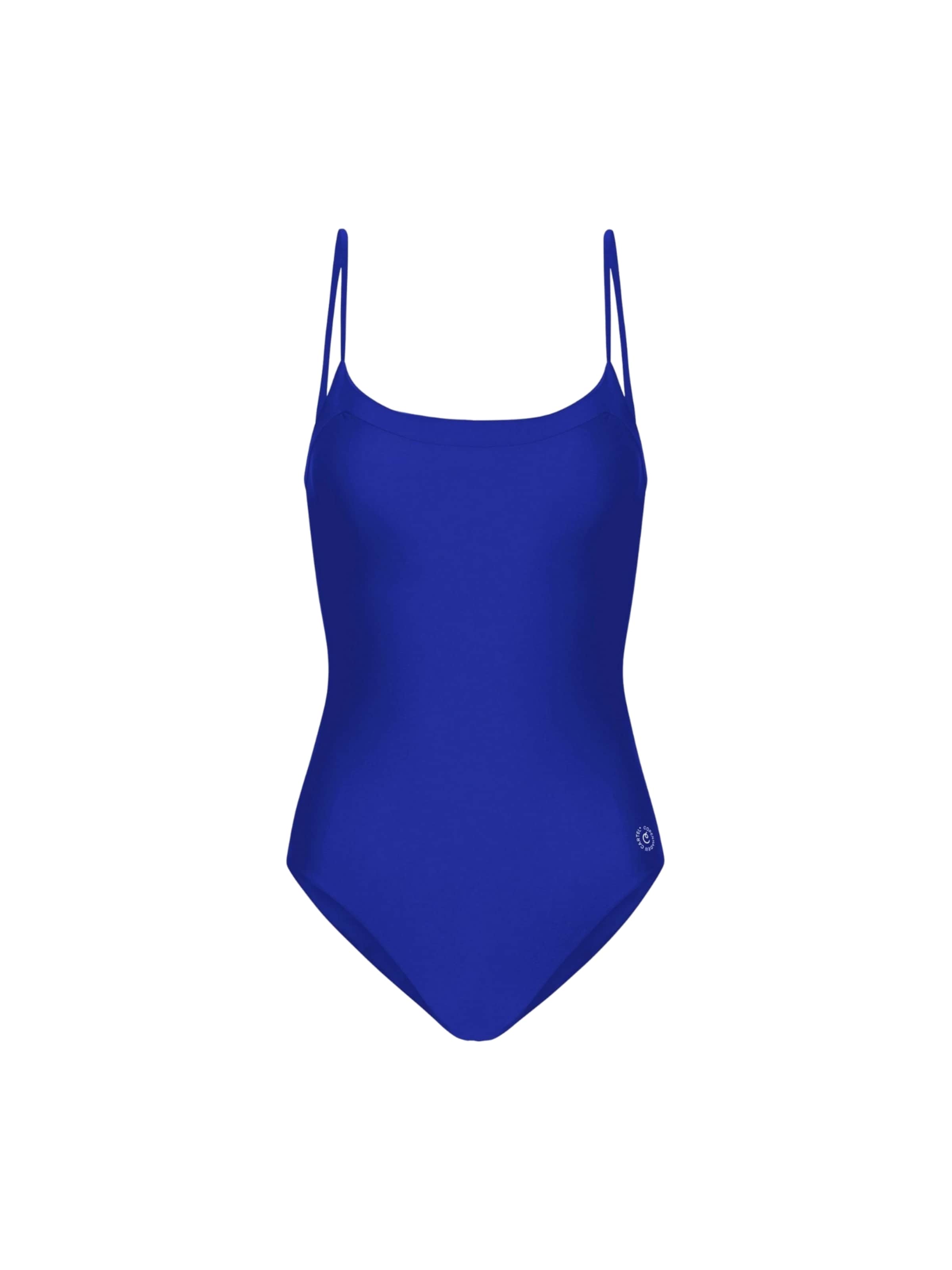 Maillot de bain ' Penida ' Copenhagen Cartel en bleu : devant