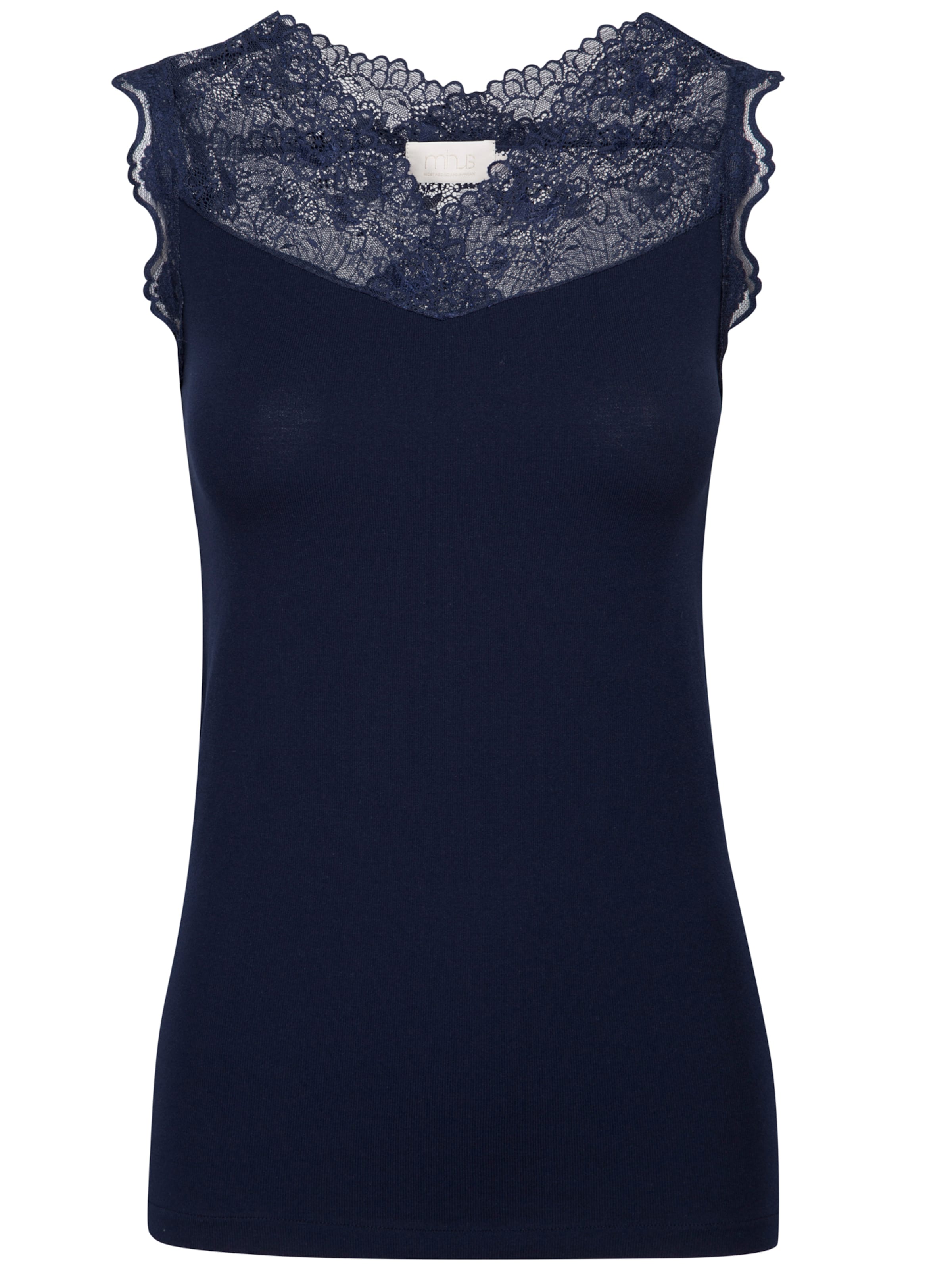 minus Top 'Vanessa' – modrá: přední strana